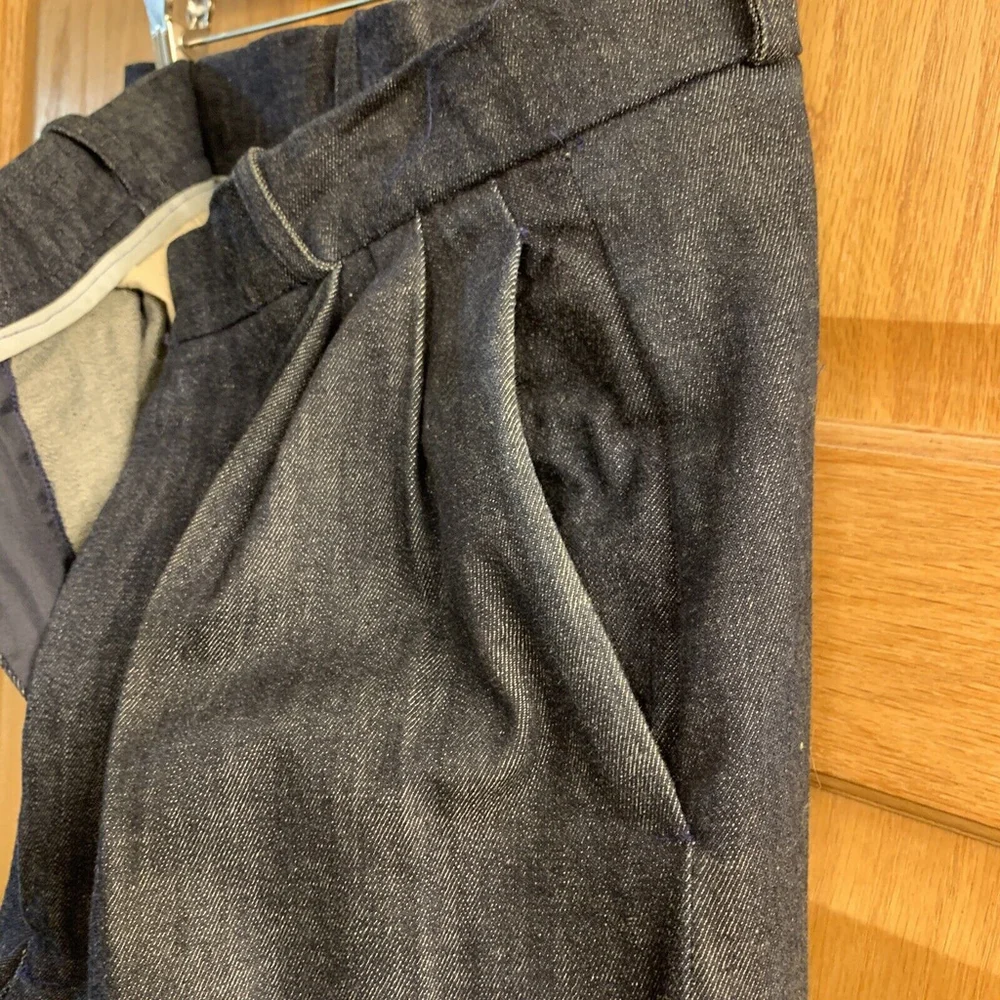 Vintage 70s Blue Denim Pearl Snap 2 PC Suit Set Sz L 1970s Jacket Pants Outfit